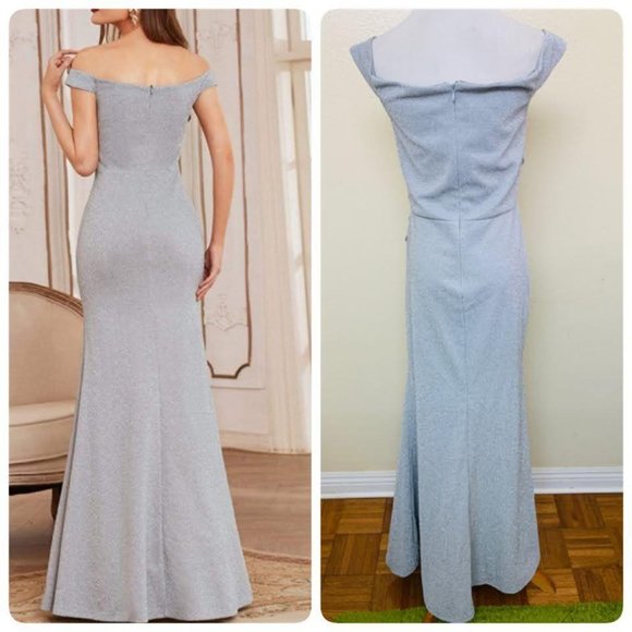 Ever Pretty Mermaid Sparkly Sweetheart Formal Gown - Picture 2 of 12